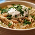 Slow Cooker White Chicken Chili