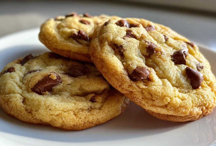 Soft & Chewy Chocolate Chip Cookies