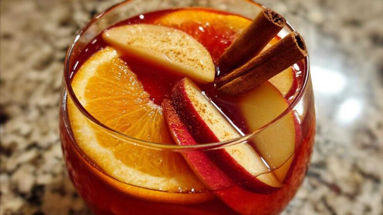 Spiced Apple Cider Sangria