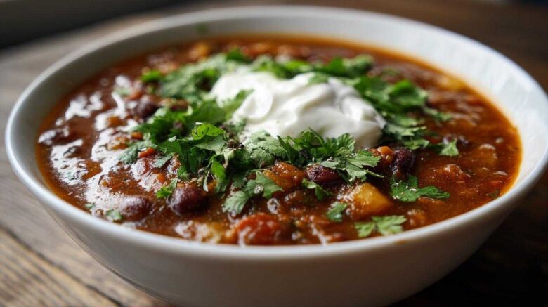 Spicy Black Bean Soup