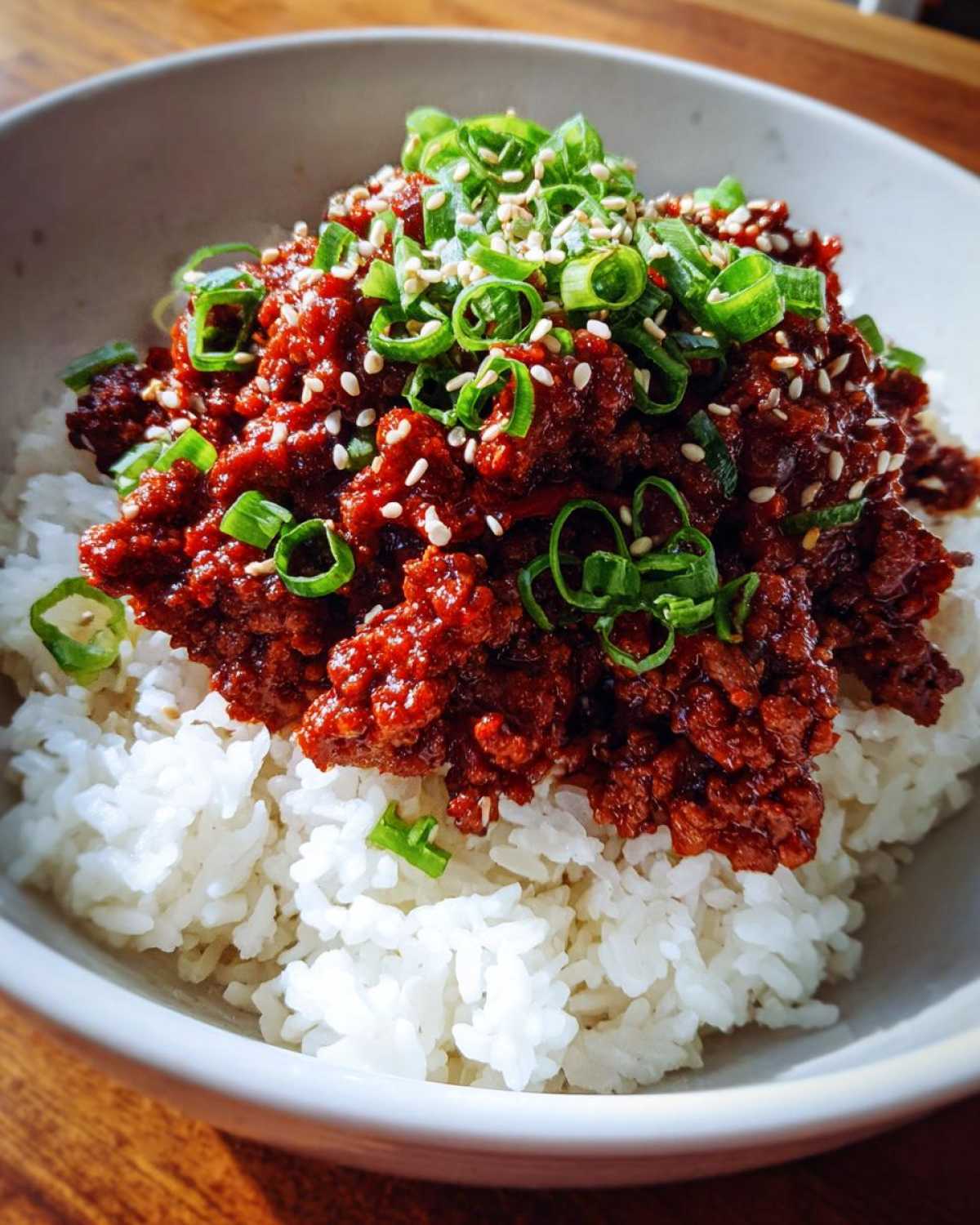 Spicy Korean Beef Bowls - detail 4