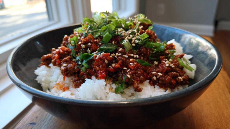 Spicy Korean Beef Bowls