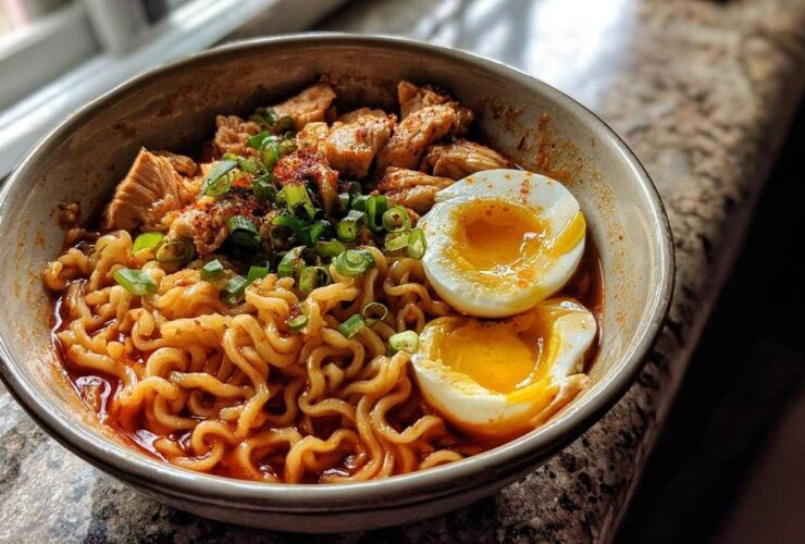 Spicy Ramen Noodle Bowl (Quick Upgrade)