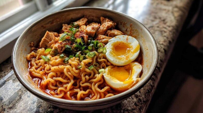 Spicy Ramen Noodle Bowl (Quick Upgrade)