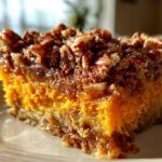 Sweet Potato Casserole with Pecan Topping