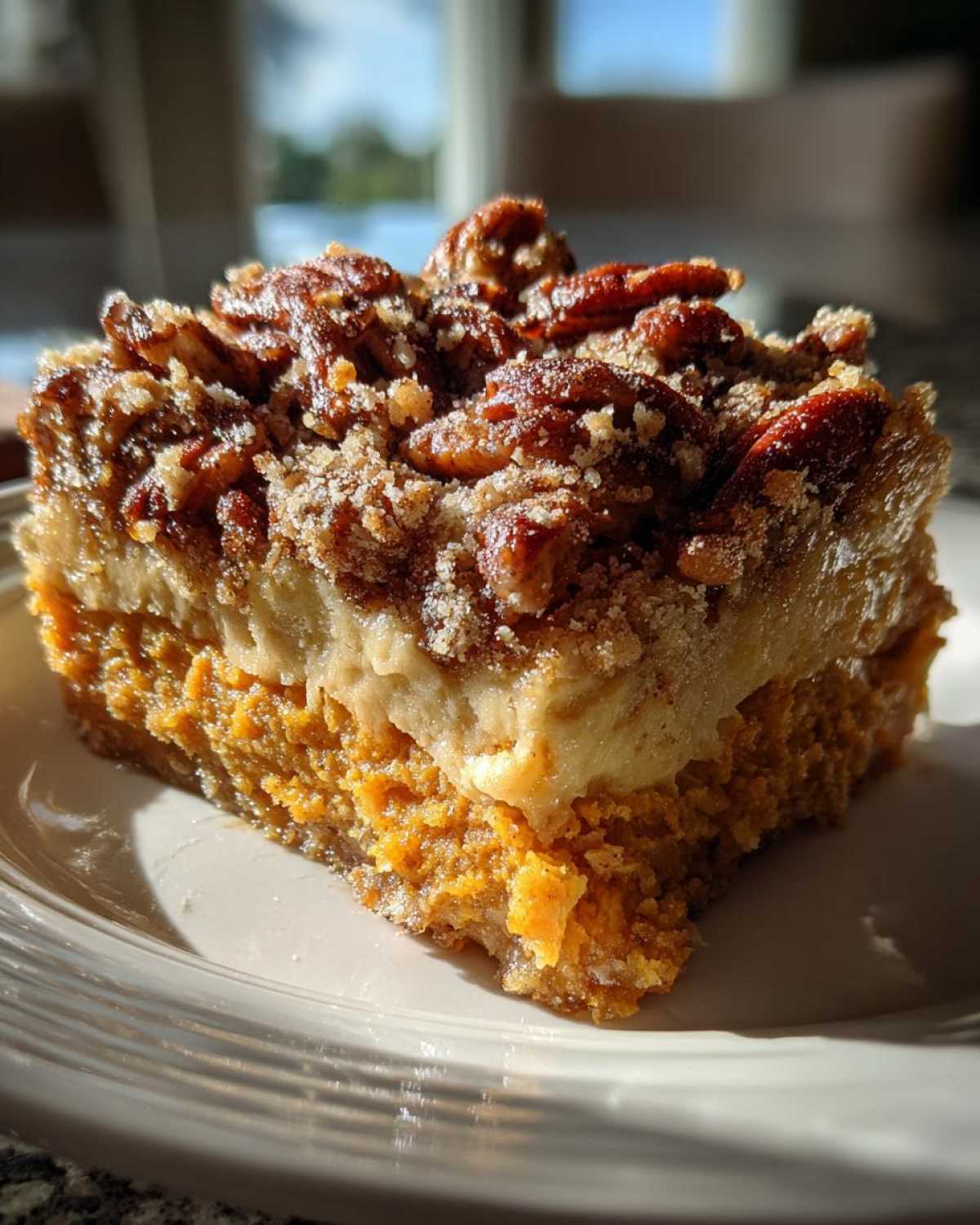 Sweet Potato Casserole with Pecan Topping - detail 3