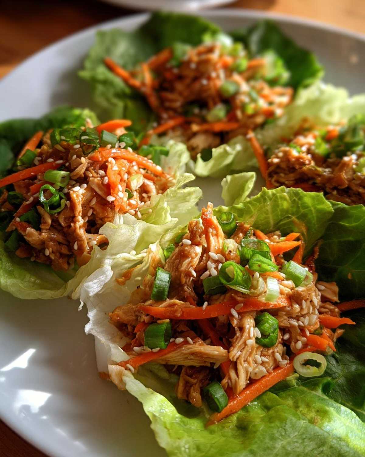 Teriyaki Chicken Lettuce Wraps - detail 3
