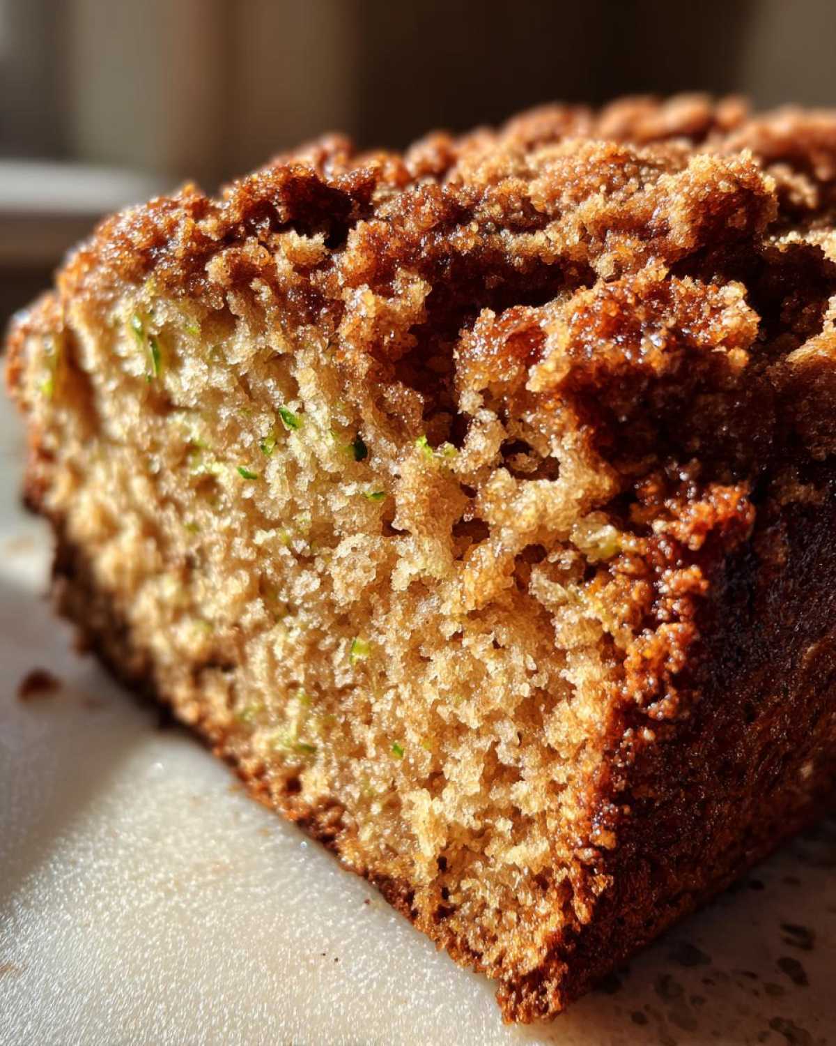 Zucchini Bread with Streusel Topping - detail 1