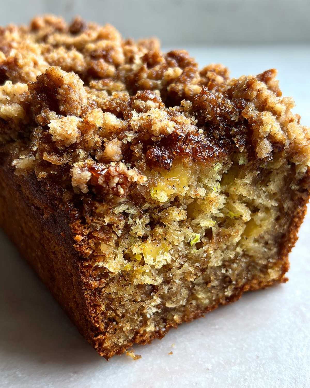 Zucchini Bread with Streusel Topping - detail 2