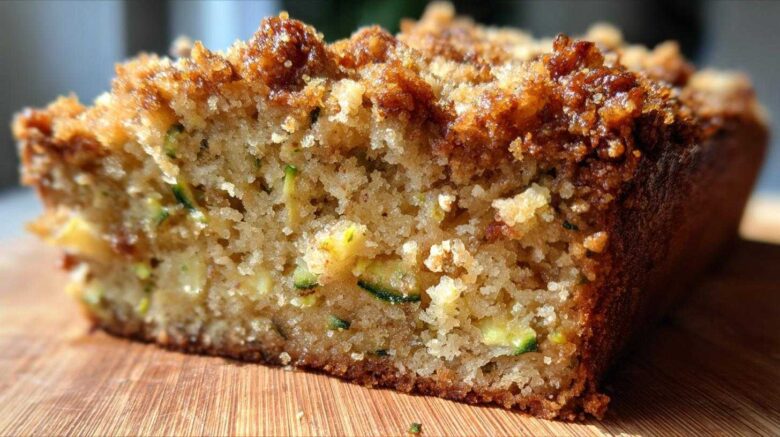 Zucchini Bread with Streusel Topping